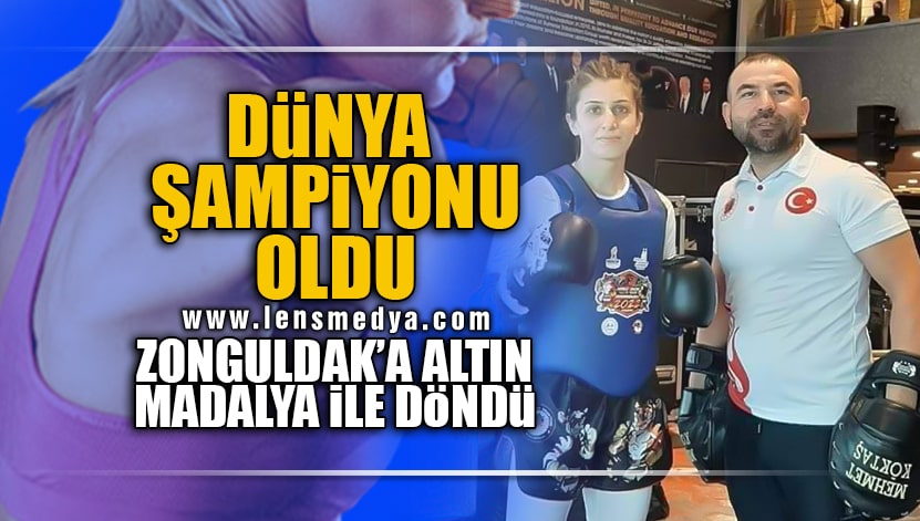 DÜnya Şampİyonu Oldu Lens Medya Haber Zonguldakın Haber Sitesi